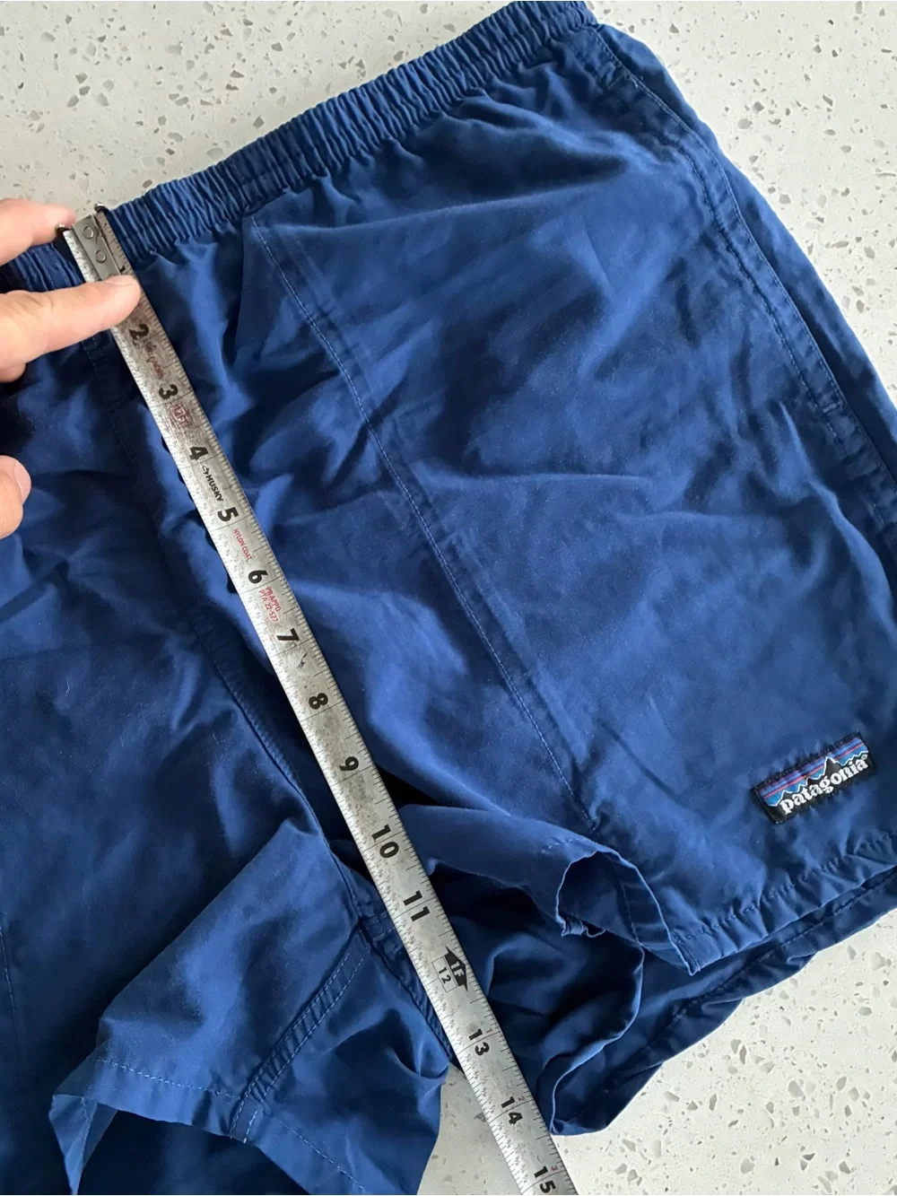 000 - MENS PATAGONIA OUTDOORS BLUE SWIM TRUNKS SHORTS